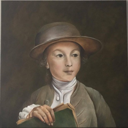 olieverf op doek 80x80